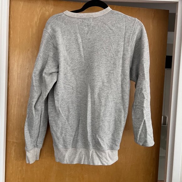 Detroit Denim Heathered Grey Sweatshirt Logo Size M - Picture 4 of 4